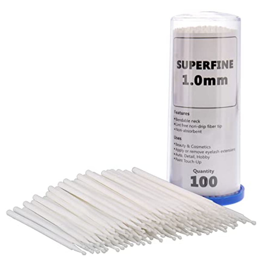 Car Detailing Brush - 100 Paint Touch Up Brushes, Disposable