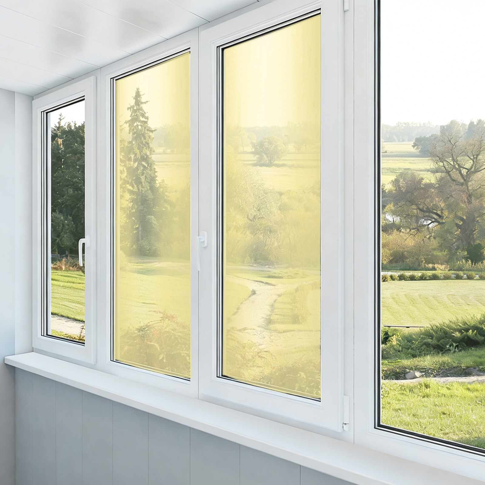 Tinted Window Film - 1 Roll Heat Insulation Window Privacy
