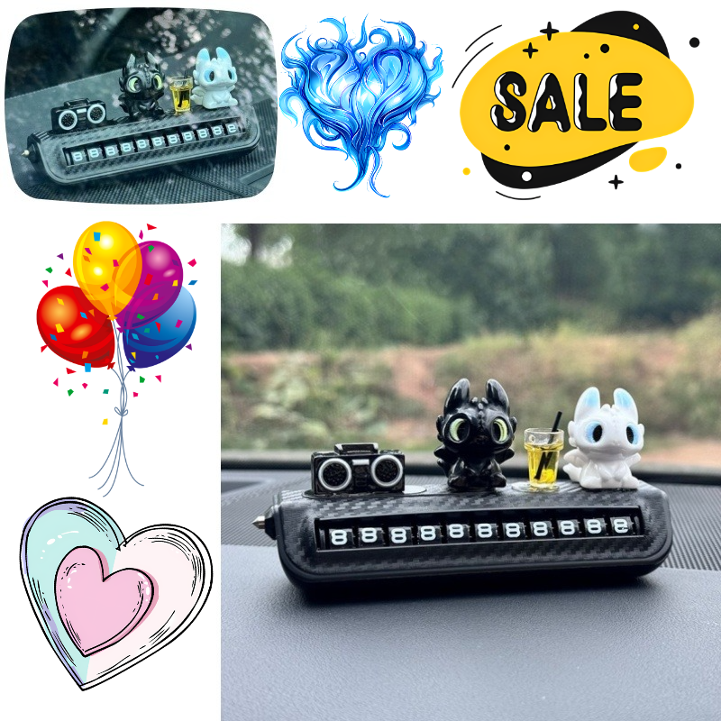 Car Accessories Parts - Dragon Taming Master Anime Move License