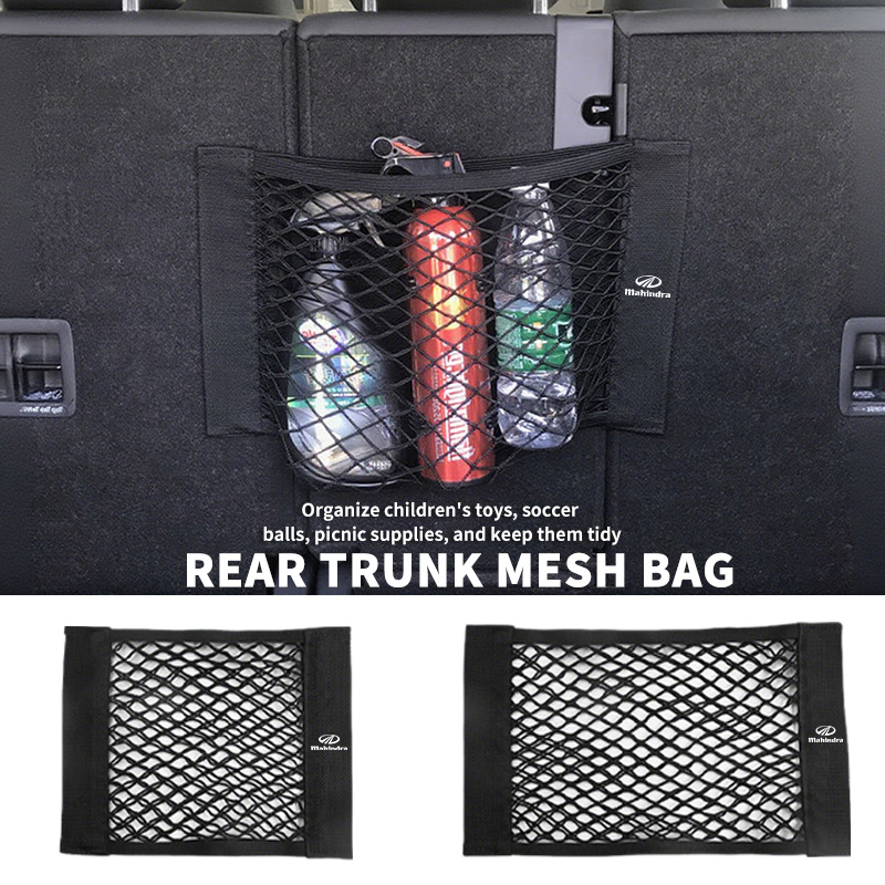 Car Accessories Xuv 300 - Car Trunk Net Pocket Mesh Bag