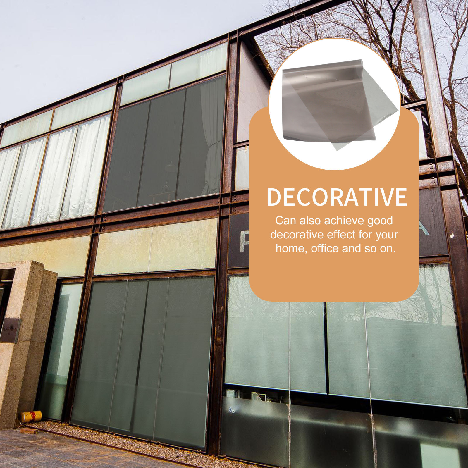 Tinted Window Film - Heat Control One Way Window Film