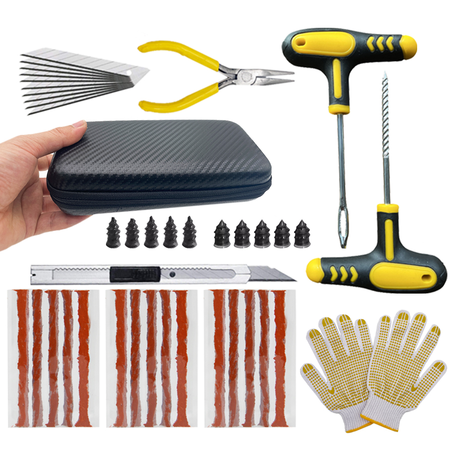 Motorcycle Tire Repair Kit Pun - đánh giá và giá Car Emergency Tool Kit