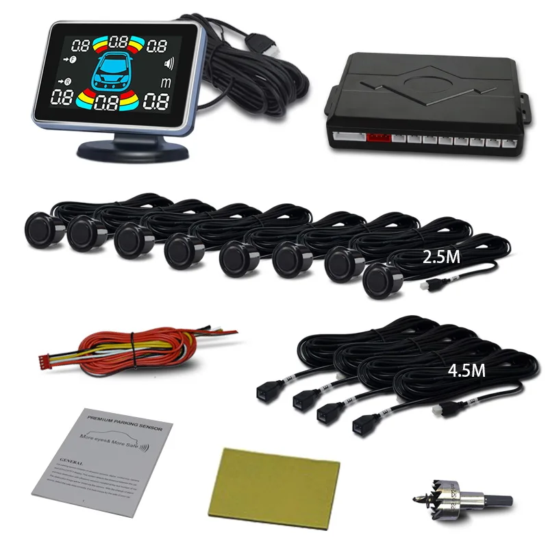 8 Parking Sensor Parktronic Ca - đánh giá và giá Car Accessories Near Me