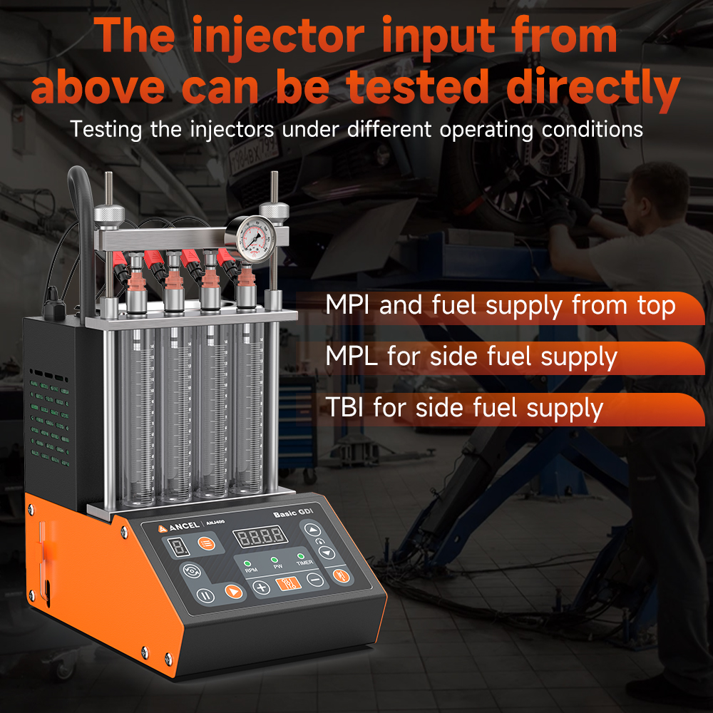 ANCEL ANJ400 GDI Piezo Fuel In - đánh giá và giá Fuel Injector Cleaner