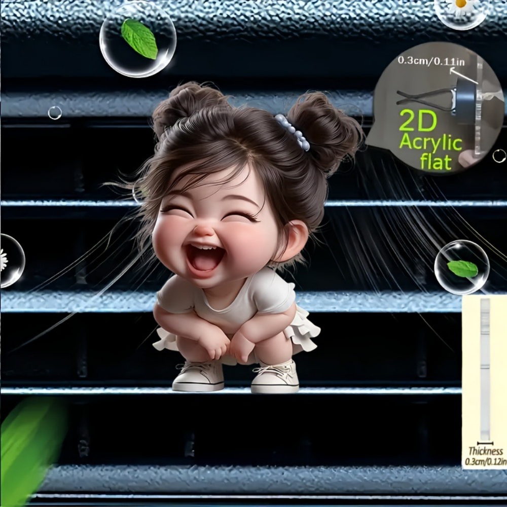 5pcs Double Bun Smile Chibi Li - đánh giá và giá Car Accessories Bunnings