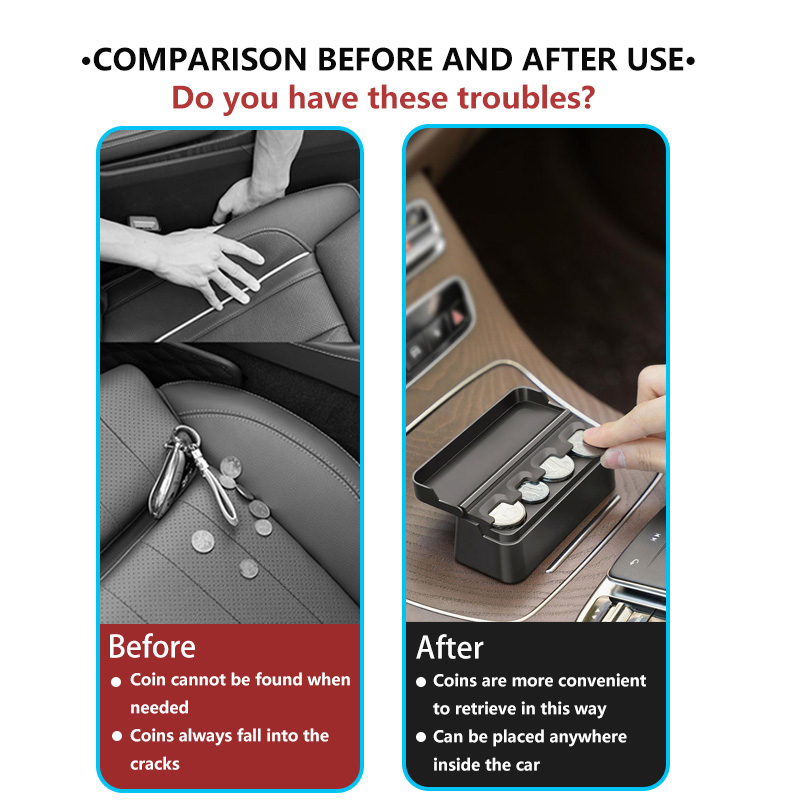 Car Logo Coin Storage Box Crea - đánh giá và giá Car Accessories Xuv 300
