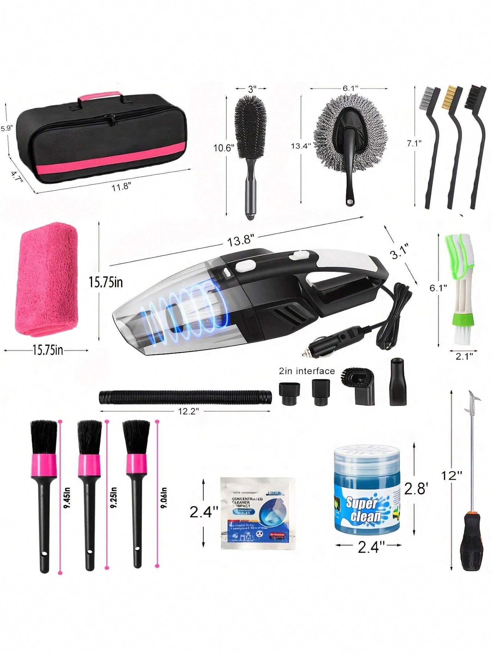 25pcs Car Cleaning Wash Kit In - đánh giá và giá Car Detailing Brush