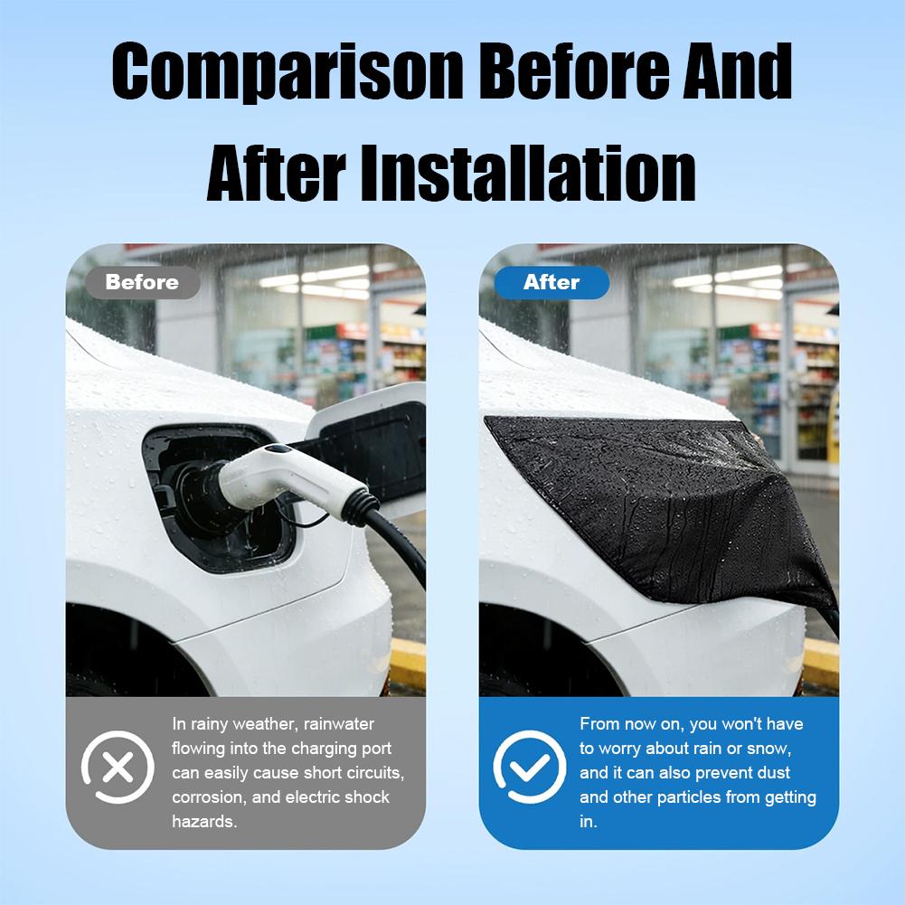 Magnetic EV Charger Port Cover - đánh giá và giá Car Accessories For Winter