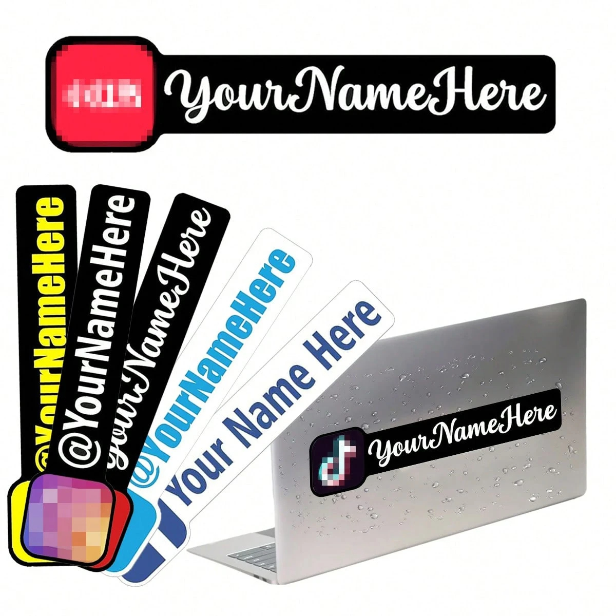 Custom Address Website Sticker - đánh giá và giá Car Accessories Name