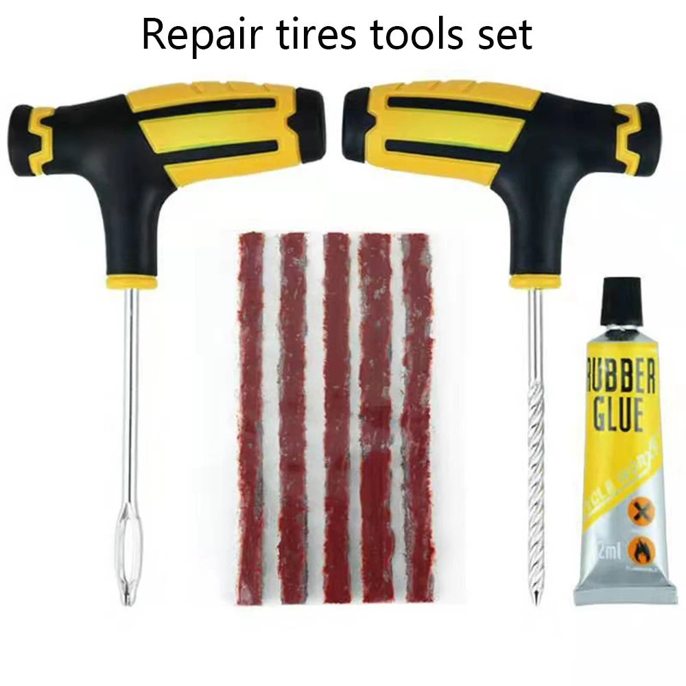 Tubeless Tire Repair Kit with  - đánh giá và giá Car Emergency Tool Kit