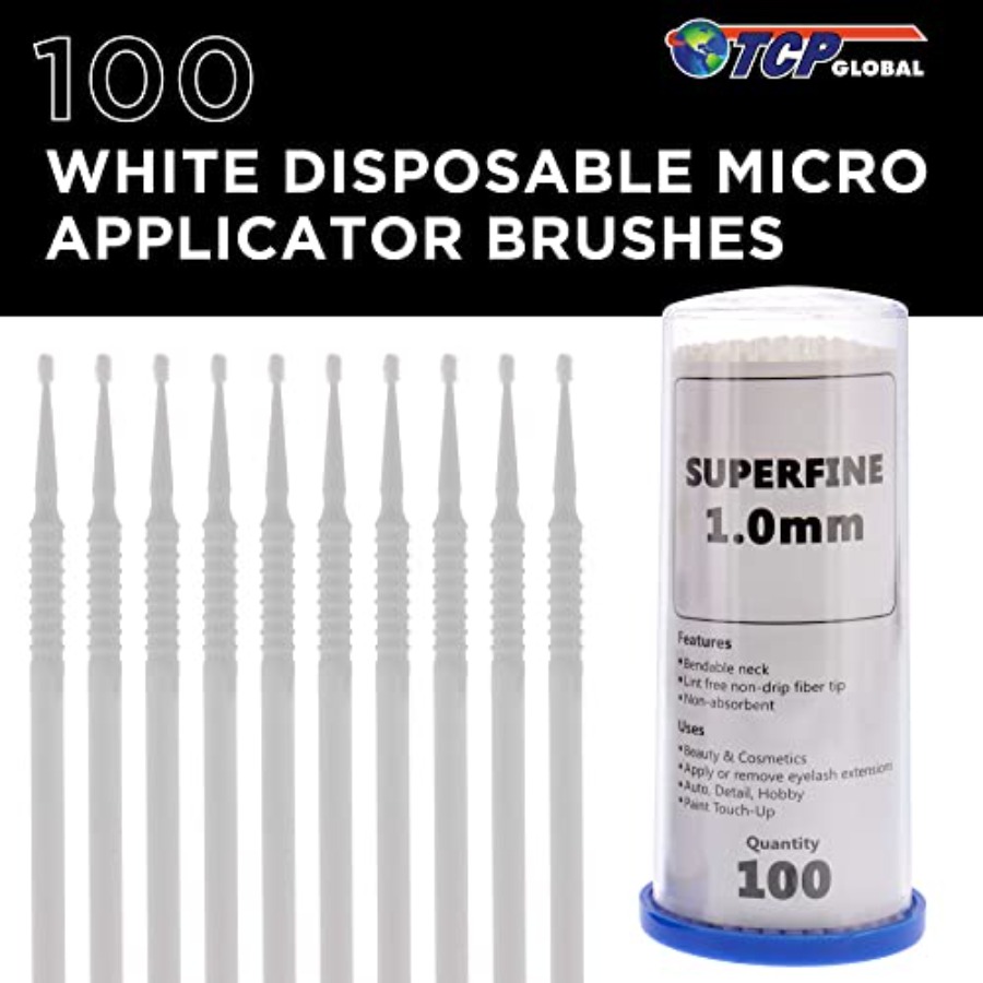 100 Paint Touch Up Brushes, Di - đánh giá và giá Car Detailing Brush