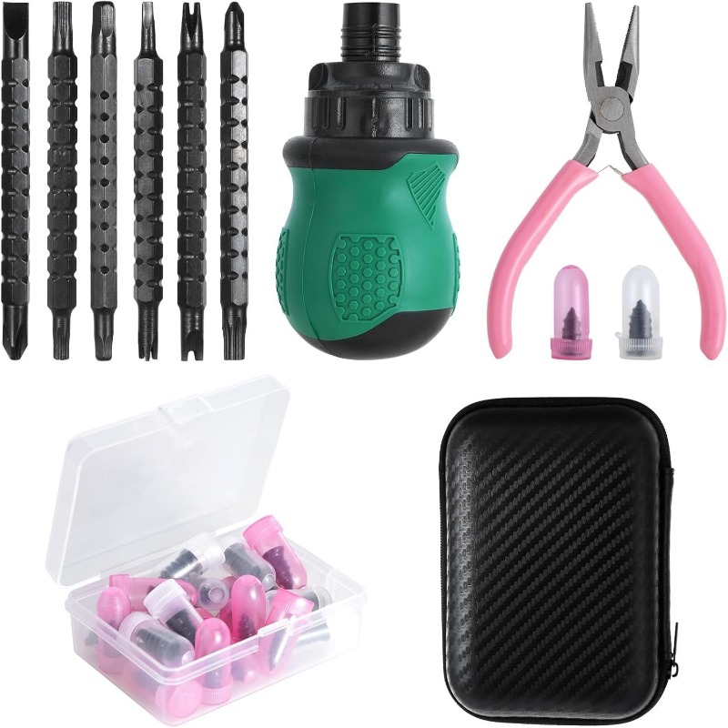 Tire Repair Rubber Nail Tool S - đánh giá và giá Car Emergency Tool Kit