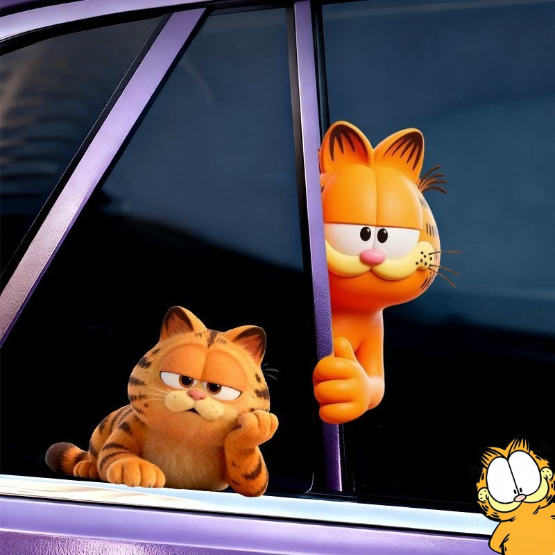 Garfield anime cartoon cute fu - đánh giá và giá Car Accessories Parts
