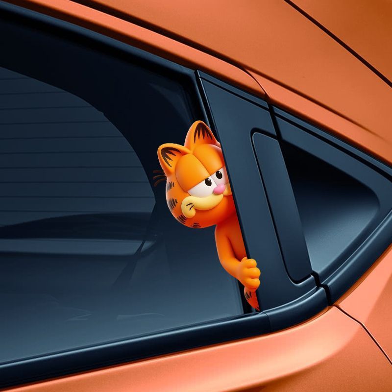 Garfield anime cartoon cute fu - đánh giá và giá Car Accessories Parts