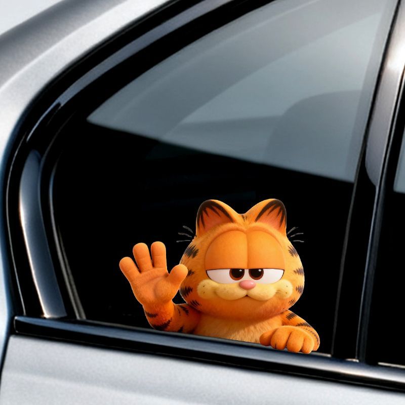 Garfield anime cartoon cute fu - đánh giá và giá Car Accessories Parts
