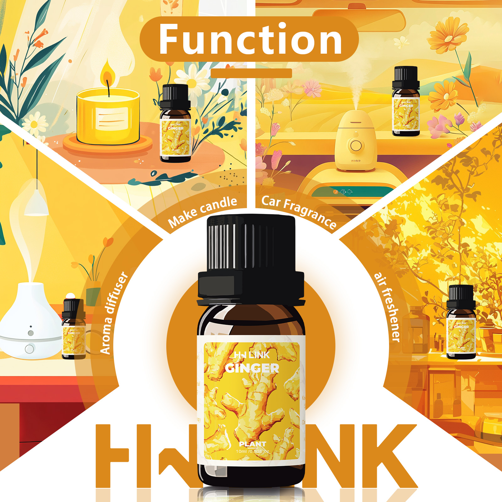 Ginger Oil 100%Pure Natural Gi - đánh giá và giá Car Accessories Usa
