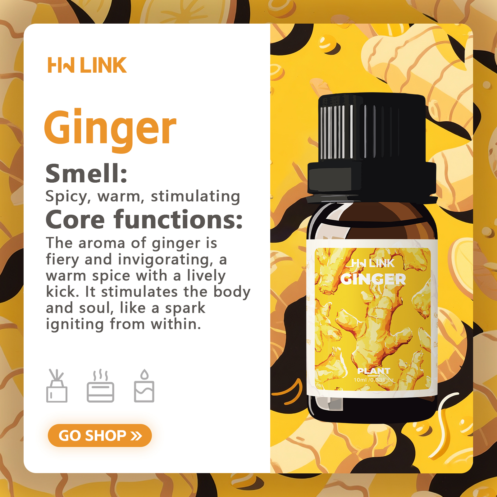 Ginger Oil 100%Pure Natural Gi - đánh giá và giá Car Accessories Usa