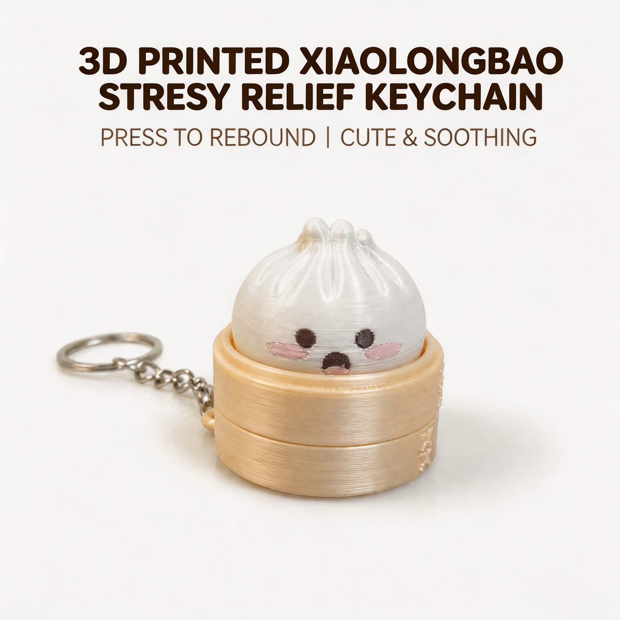 3D Printed Xiaolongbao Keychai - đánh giá và giá Car Accessories Bunnings