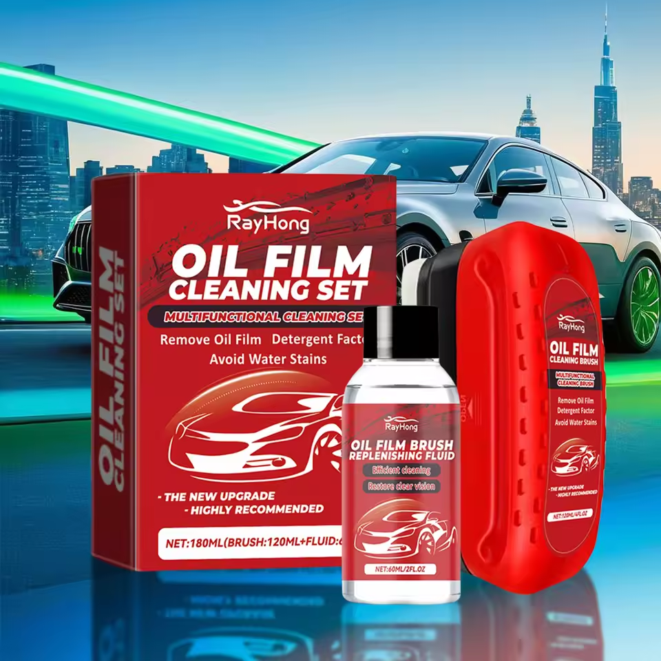 Car Glass Oil Film Remover Gla - đánh giá và giá Car Detailing Brush