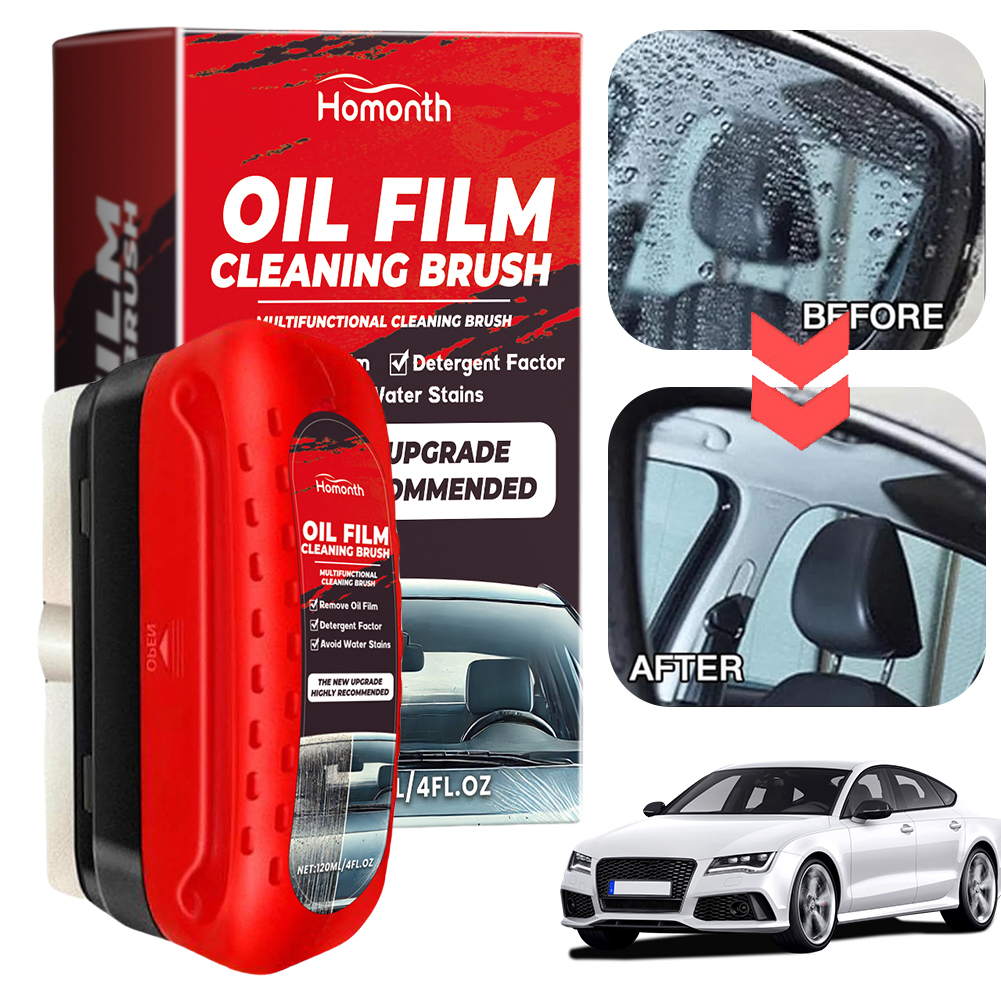 Car Glass Oil Film Remover Gla - đánh giá và giá Car Detailing Brush