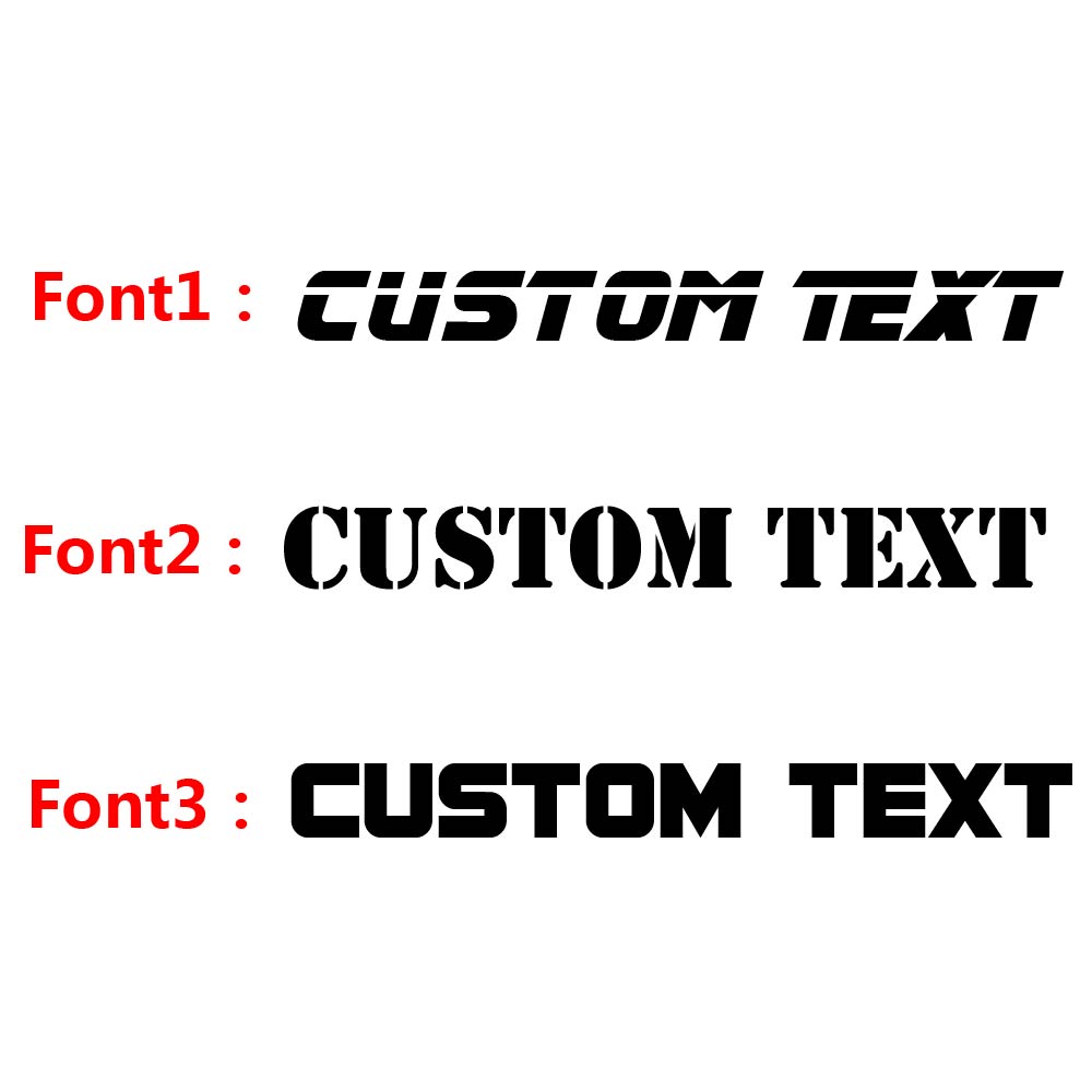 Personalized Removable Decal F - đánh giá và giá Car Accessories Name