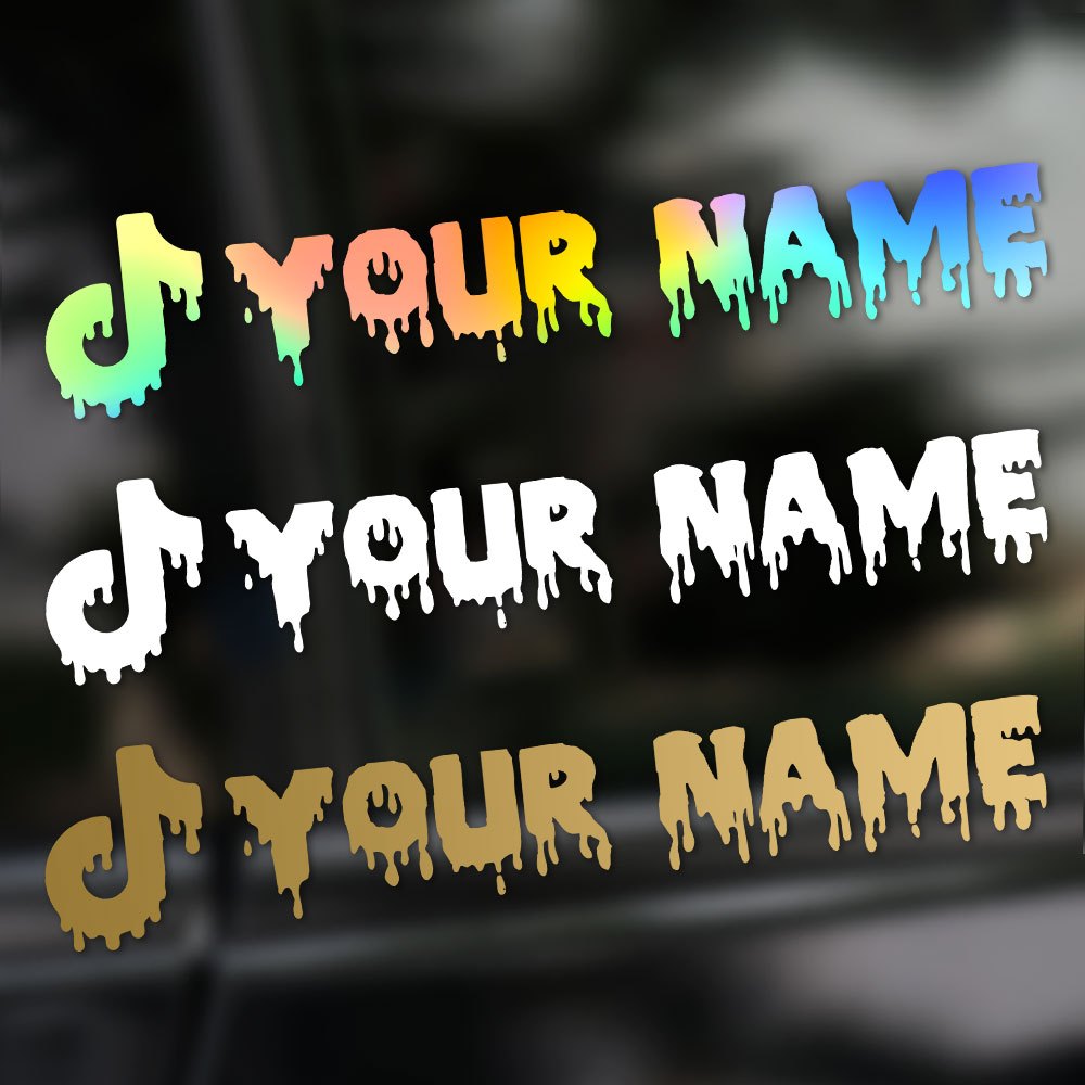 1pc Creative Fluid Art Letter  - đánh giá và giá Car Accessories Name