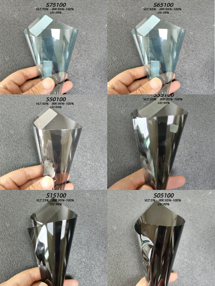 Suntek S75100 S65100 VLT75% UV - đánh giá và giá Tinted Window Film